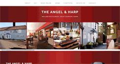 Desktop Screenshot of angelandharp.co.uk